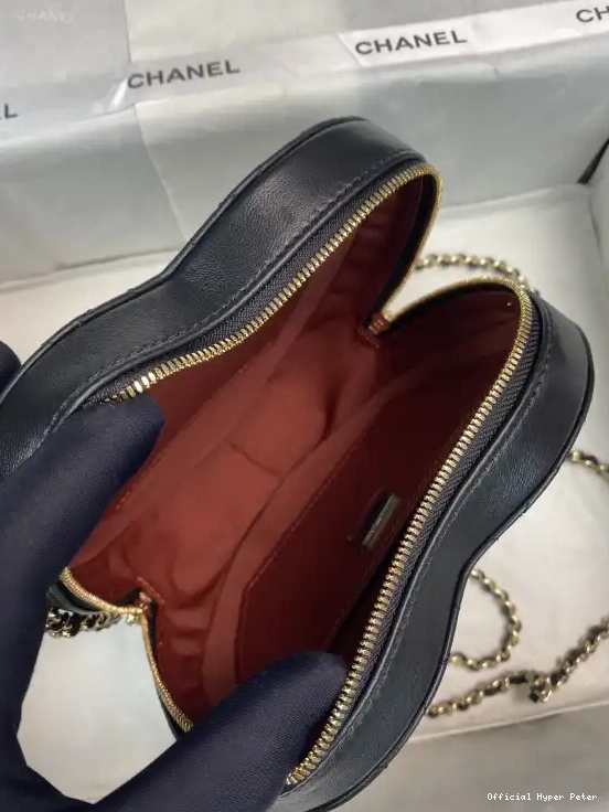 Hyper Peter Bag-18*16.5*6.5CM Heart CHANEL 0630